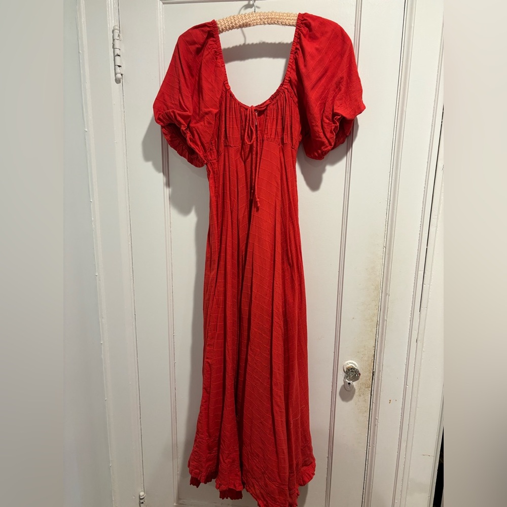 Free People Red Women's Dress